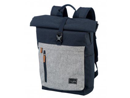 189502 batoh travelite basics rollup navy grey