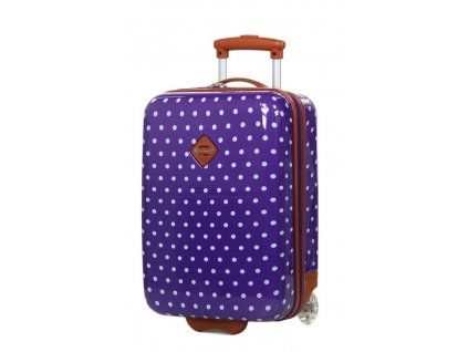 Fialový / potisk kufr snowball dots 2W SX 65118-45-04 - hlavní obrázek