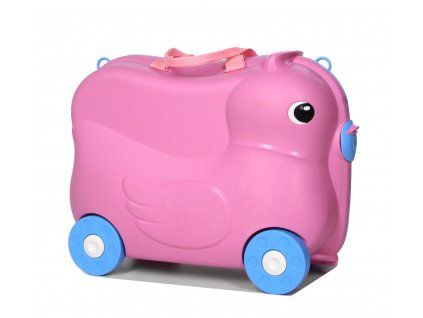 Růžový dětský kufr snowball DUCK 73101-30 - hlavní obrázek