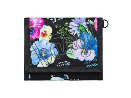 Černá BAAGL peněženka flowers A-31628 - hlavní obrázek