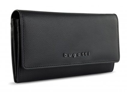 Černá dámská peněženka bugatti bella long 494824-01 - hlavní obrázek