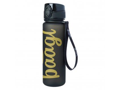 Černá láhev na pití Baagl Tritan 500 ml Logo - A-31800 - hlavní obrázek