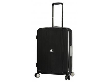 Černý cestovní kufr snowball 4W M LOCK 37103-67-01 - hlavní obrázek