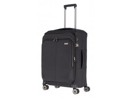 Černý cestovní kufr travelite PRIIMA 4W M 91648-01 - hlavní obrázek