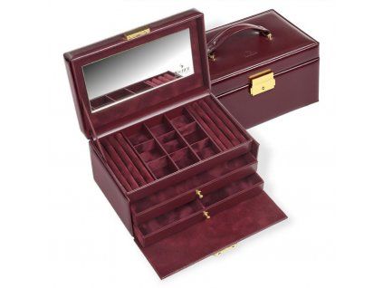 Šperkovnice Sacher Elly Bordeaux