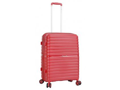 Červený cestovní kufr snowball 4W M 49203-66-02 - hlavní obrázek