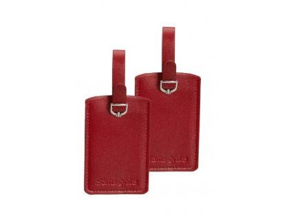 Červená jmenovka samsonite 2ks CO1051-00 - hlavní obrázek