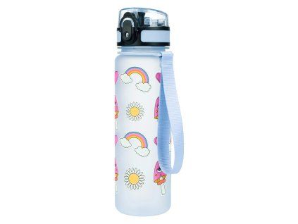 Světle modrá láhev na pití Baagl Tritan 500 ml Hippie - A-34038 - hlavní obrázek