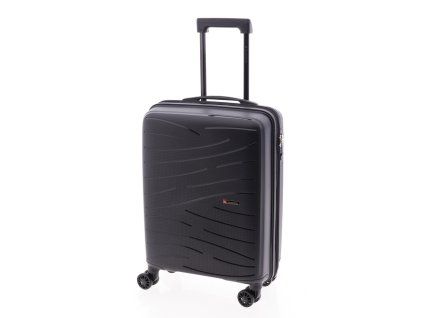 Černý cestovní kufr gladiator FLOW 4w S EXP 1710-04 - hlavní obrázek