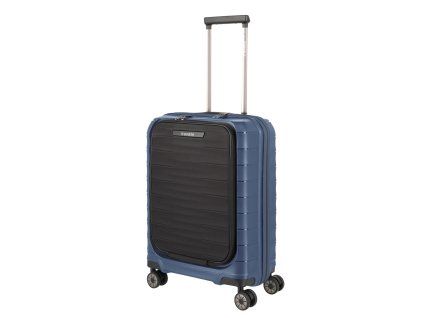 Modrý cestovní kufr Travelite Mooby S s kapsou - 76846-20 - hlavní obrázek