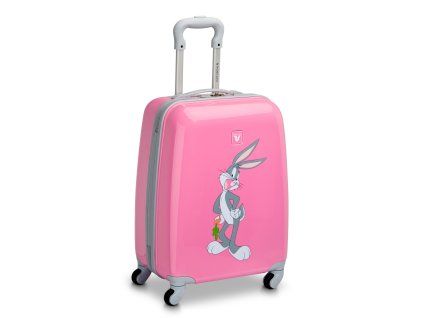 Růžový dětský kufr roncato bugs bunny junior 4W S 441000-11 - hlavní obrázek