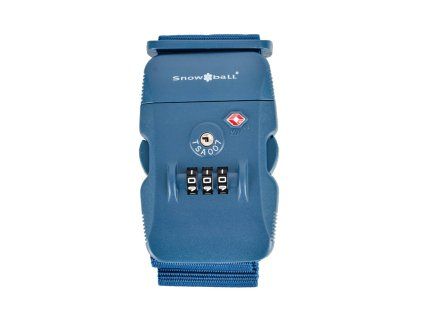 Modrý bezpečnostní popruh snowball lock TSA 38019-05 - hlavní obrázek