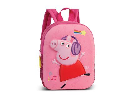 Dětský batůžek Prasátko Peppa 3D