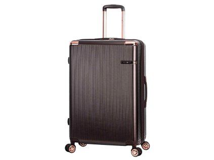Tmavě hnědý cestovní kufr snowball shine 4W L 44303-77-60 - hlavní obrázek