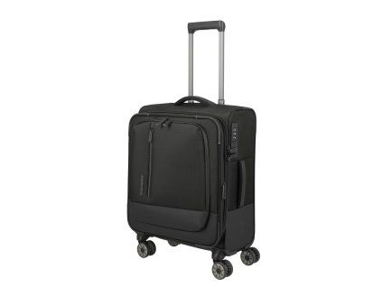 Černý kabinový kufr Travelite Crosslite 4W S exp - 92946-01 - hlavní obrázek