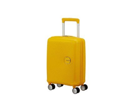American Tourister SOUNDBOX MINI SPINNER 47 Golden Yellow