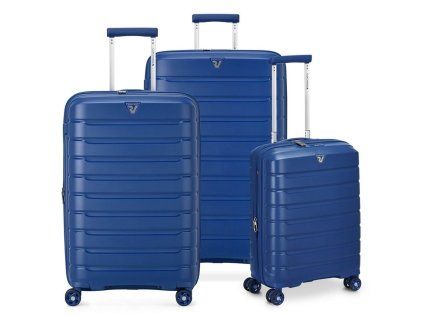 Tmavě modrý cestovní kufry set 3ks roncato b-flying s,m,l 418180-23 - hlavní obrázek