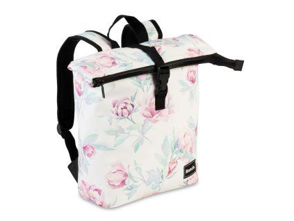 Bílý / růžový / potisk batoh bench hydro roll-top mini 64222-2021 - hlavní obrázek