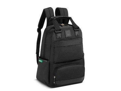 Černý batoh benetton colour block X delsey B3764610-00 - hlavní obrázek