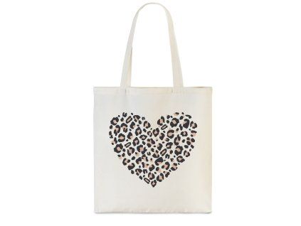 Bílá / potisk taška punta trendy heart 10510-2021 - hlavní obrázek