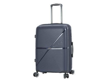 Tmavě modrý cestovní kufr Snowball PP 4W M - 54103-67-05 - hlavní obrázek