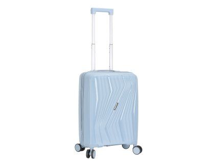 Modrostříbrný cestovní kufr madisson curves 4W S 65603-55-07 - hlavní obrázek