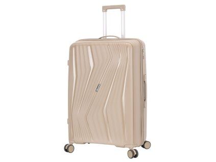Šampaňský cestovní kufr madisson curves 4W L 65603-77-28 - hlavní obrázek