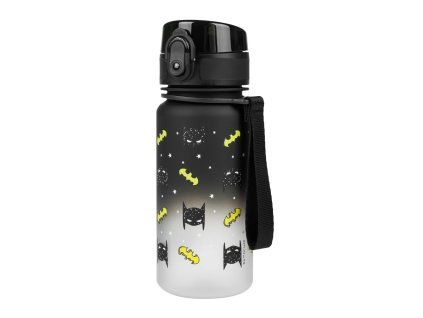Černá láhev na pití Baagl Tritan 350 ml Batman mask - A-32961 - hlavní obrázek
