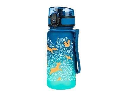 Modrá láhev na pití BAAGL Tritan 350 ml Gradient Les - A-32954 - hlavní obrázek