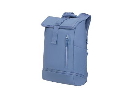 Světle modrý american tourister URBAN TIDE ROLLTOP LAPTOP BP 15.6” storm blue 160172-1831 - hlavní obrázek