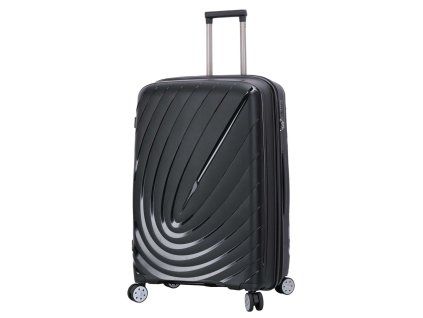 Černý cestovní kufr Snowball Elipse 4W L - 66603-75-01 - hlavní obrázek