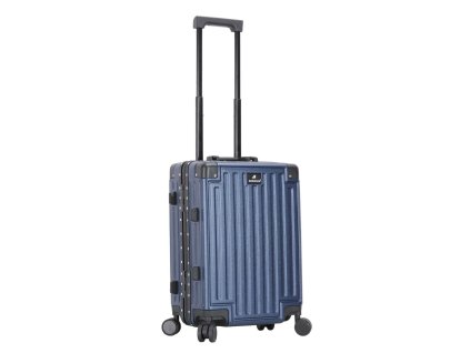 Modrý cestovní kufr Madisson Locklux 4W S - 66503-55-05 - hlavní obrázek
