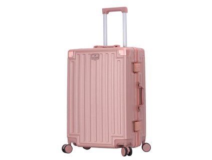 Zlato růžový cestovní kufr Madisson Locklux 4W M - 66503-65-25 - hlavní obrázek