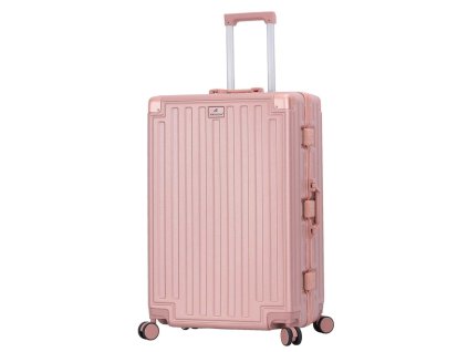 Zlato růžový cestovní kufr Madisson Locklux 4W L - 66503-75-25 - hlavní obrázek