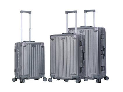 Antracitový cestovní set kufrů Madisson Locklux S,M,L - 66503-23 - hlavní obrázek
