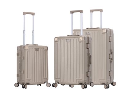 Šampaňský cestovní set kufrů Madisson Locklux S,M,L - 66503-28 - hlavní obrázek