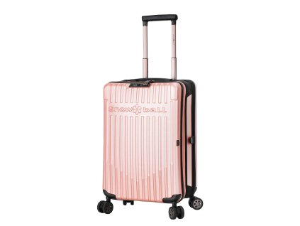 Zlato růžový skládací kufr Snowball PC S - 61101-55-25 - hlavní obrázek