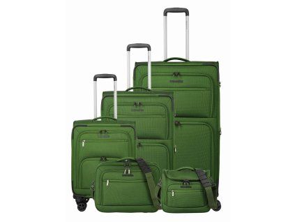 Zelená sada cestovních kufrů Travelite Cubis 5ks - 8000540-80 - hlavní obrázek