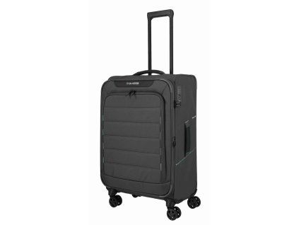 Antracitový střední kufr Travelite SKAII 4w M - 8000448-04 - hlavní obrázek