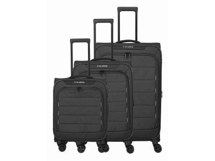 Antracitová sada cestovních kufrů Travelite SKAII 3ks - 8000440-04 - hlavní obrázek