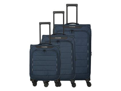 Tmavě modrá sada kufrů Travelite SKAII 3ks - 8000440-20 - hlavní obrázek