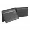 Černá pánská peněženka bugatti romano flap 493993-01 - třetí obrázek