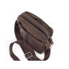 Hnědá taška crossbody kožená BHPC explore m+ BH-382-25 - čtvrtý obrázek