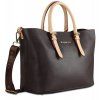 Tmavě hnědá dámská kabelka bugatti ELLA shopper M 493624-02 - hlavní obrázek