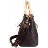 Tmavě hnědá dámská kabelka bugatti ELLA shopper M 493624-02 - třetí obrázek