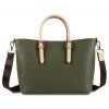 Olivová dámská kabelka bugatti ELLA shopper M 493624-84 - šestý obrázek