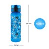 Modrá láhev na pití Baagl Tritan 500 ml Space Game - A-31266 - pátý obrázek