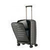 Antracitová cestovní kufr travelite AIR BASE 4W S kapsa 75346-04 - pátý obrázek