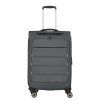 Antracitový střední kufr Travelite Skaii 4w M - 92648-04 - sedmý obrázek