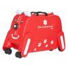 Červený dětský kufr snowball DOG 73102-02 - hlavní obrázek